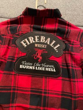 Fireball Angry Minnow Flannel NWT Men's Small